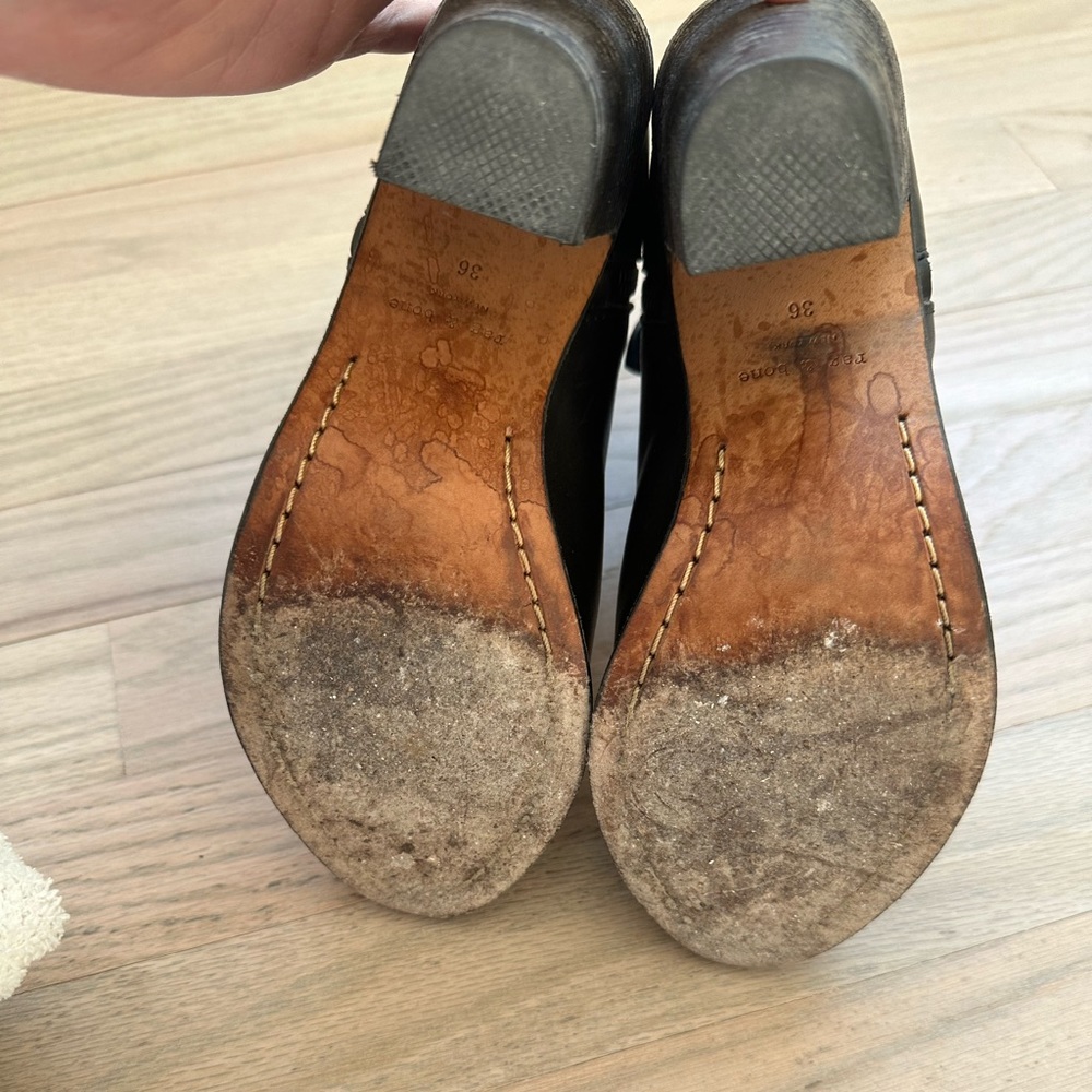 Rag & Bone Noelle peep toe booties - Picture 4 of 4